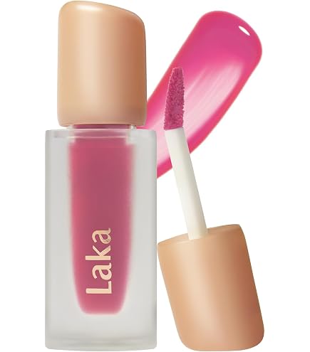 Amazon.com : Laka Fruity Glam Lip Tint Mini, 1.9g/0.07oz, Glowing